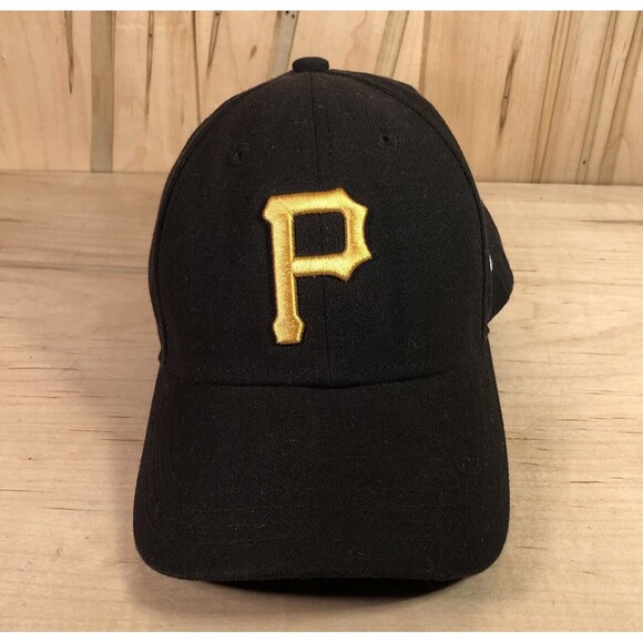NEW ERA 9FORTY MLB Pittsburgh Pirates Baseball Cap Youth Adjustable Hat Black - Picture 1 of 7